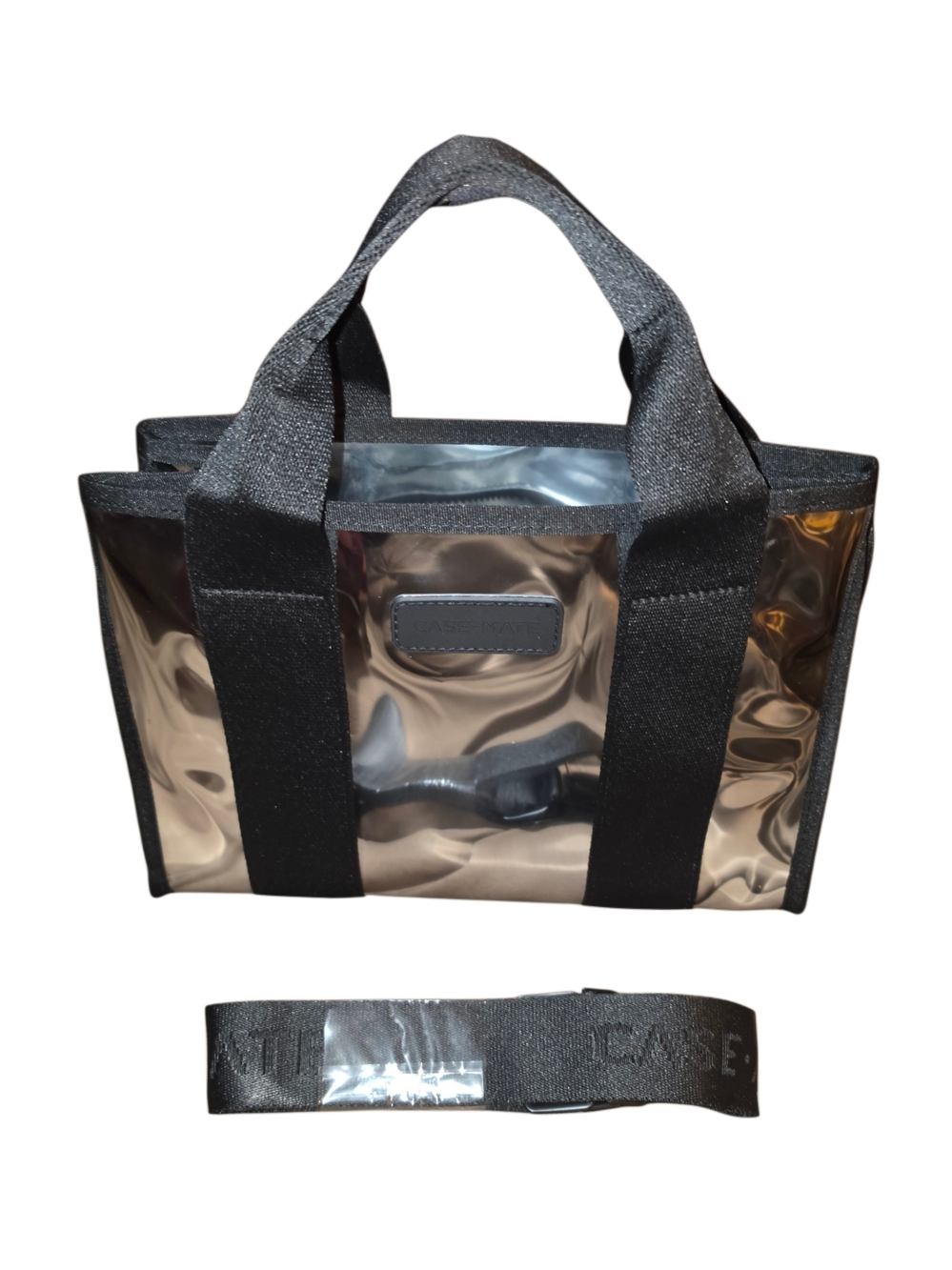 Brand New - Case-Mate Silver Chrome Mini Jelly Tote